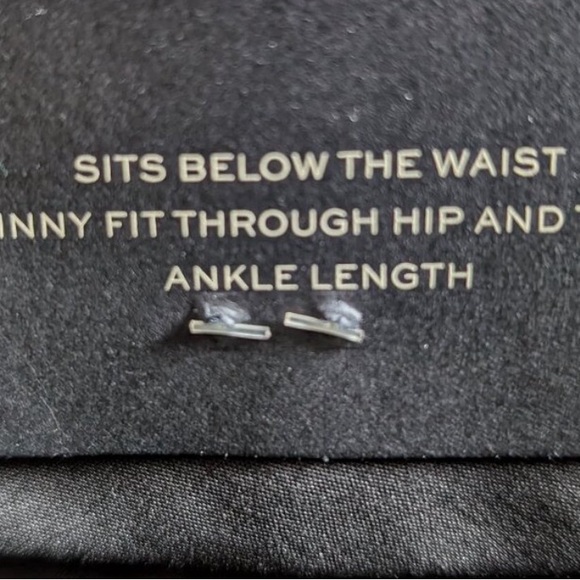 Banana Republic Women’s Sloan Cropped Tux Pant with Sequin Trim Size 4 - Picture 9 of 10